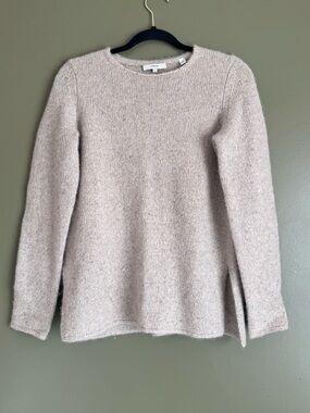 Vince Women's Crewneck Sweater in Heathered Oatmeal